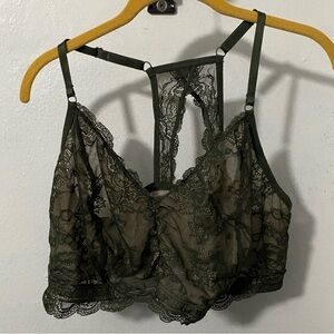 TORRID | Racerback Bralette | Size 5x | Olive Green